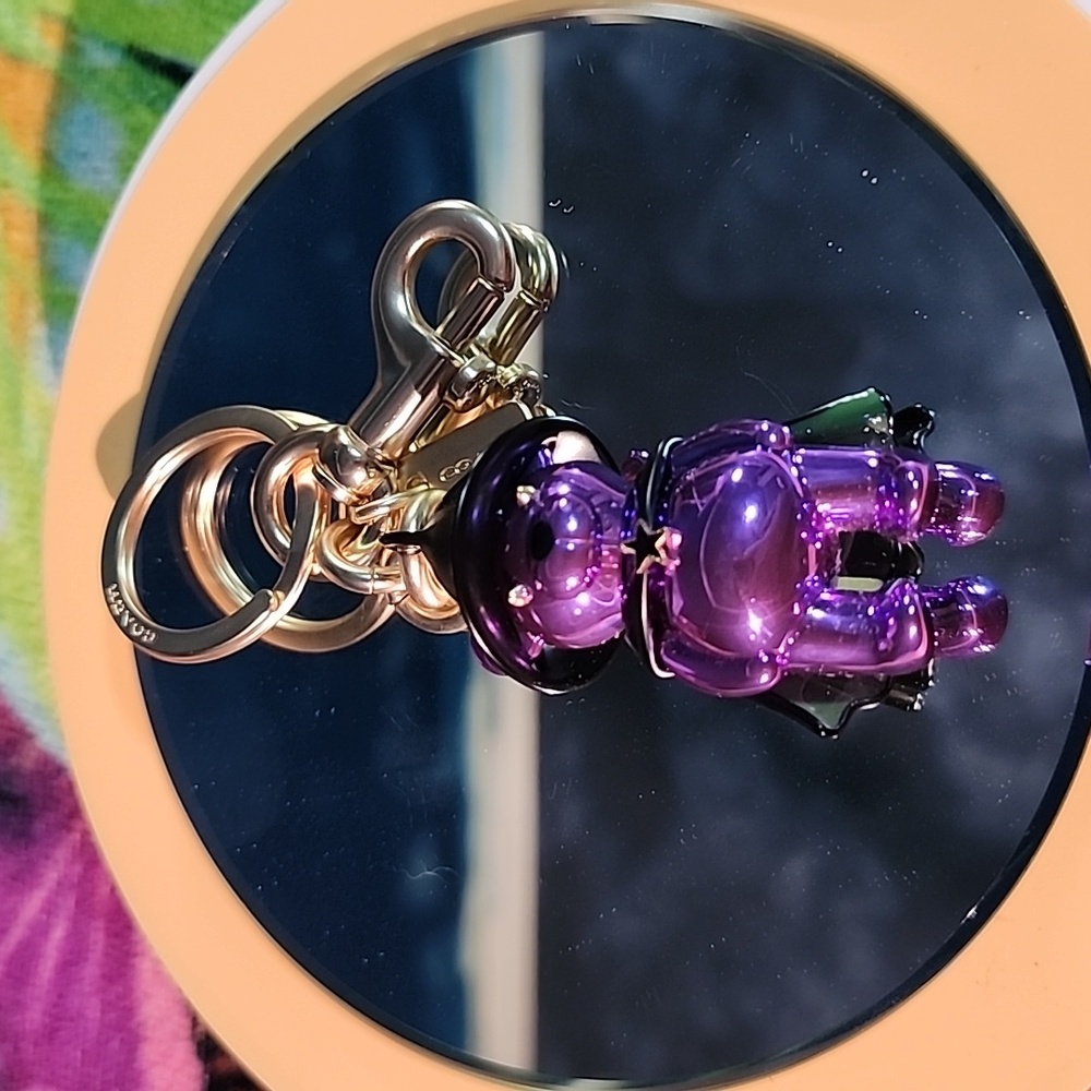 Coach Teddy Witch Bag Charm NWT